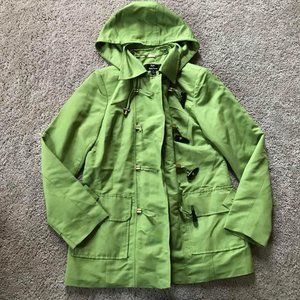 Dennis Basso women’s size extra small green jacket
